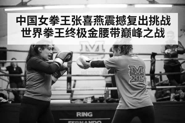 中国女拳王张喜燕震撼复出挑战世界拳王终极金腰带巅峰之战